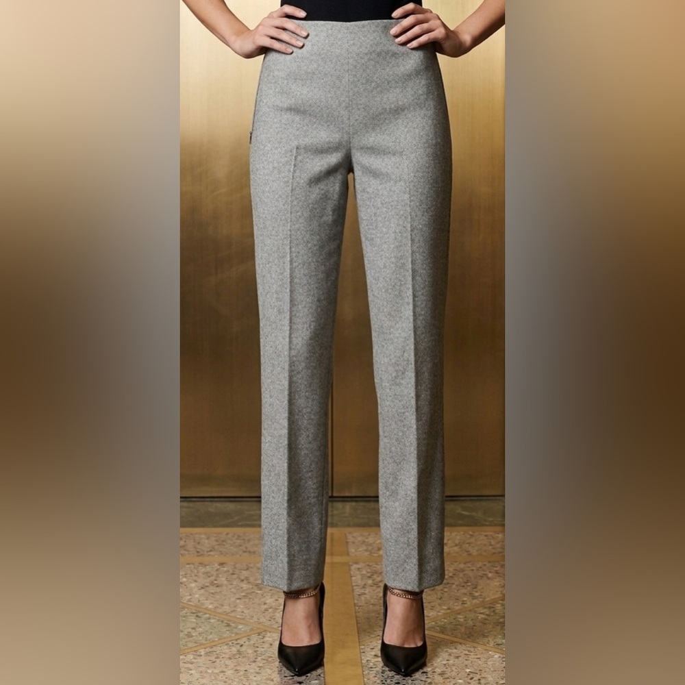 Banana Republic Light Gray Wool Blend Pants